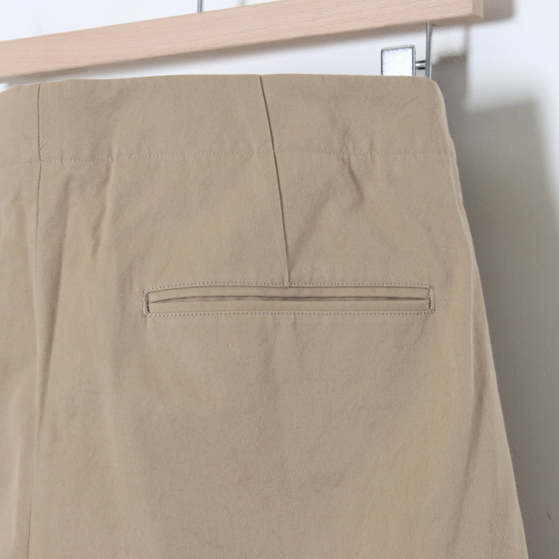 blurhms (ブラームス) Washed Gabardine Super Wide 6P Slacks