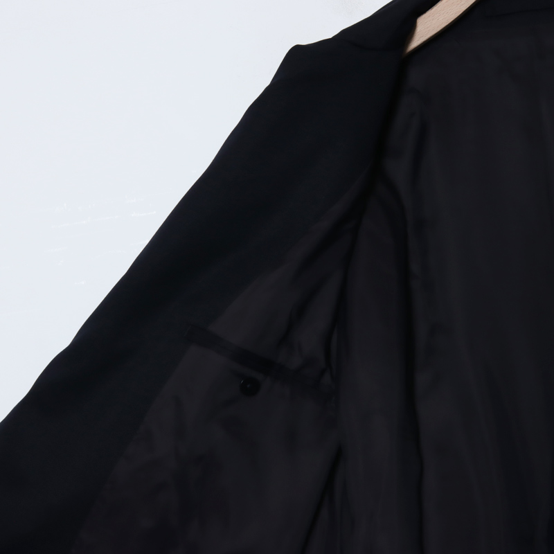 blurhms (ブラームス) Wool Mohair Motorcycle Jacket / ウールモヘア