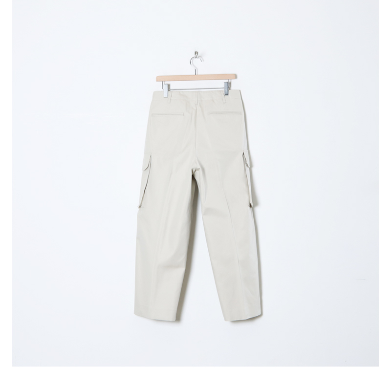 blurhms (ブラームス) Drill Chambray Super Wide 6P Slacks / ドリル