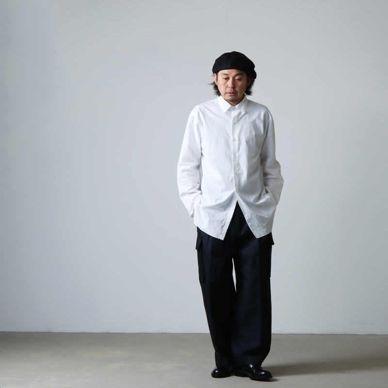 blurhms (ブラームス) Drill Chambray Super Wide 6P Slacks / ドリル