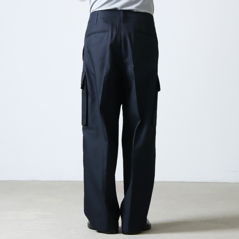 blurhms (ブラームス) Drill Chambray Super Wide 6P Slacks / ドリル