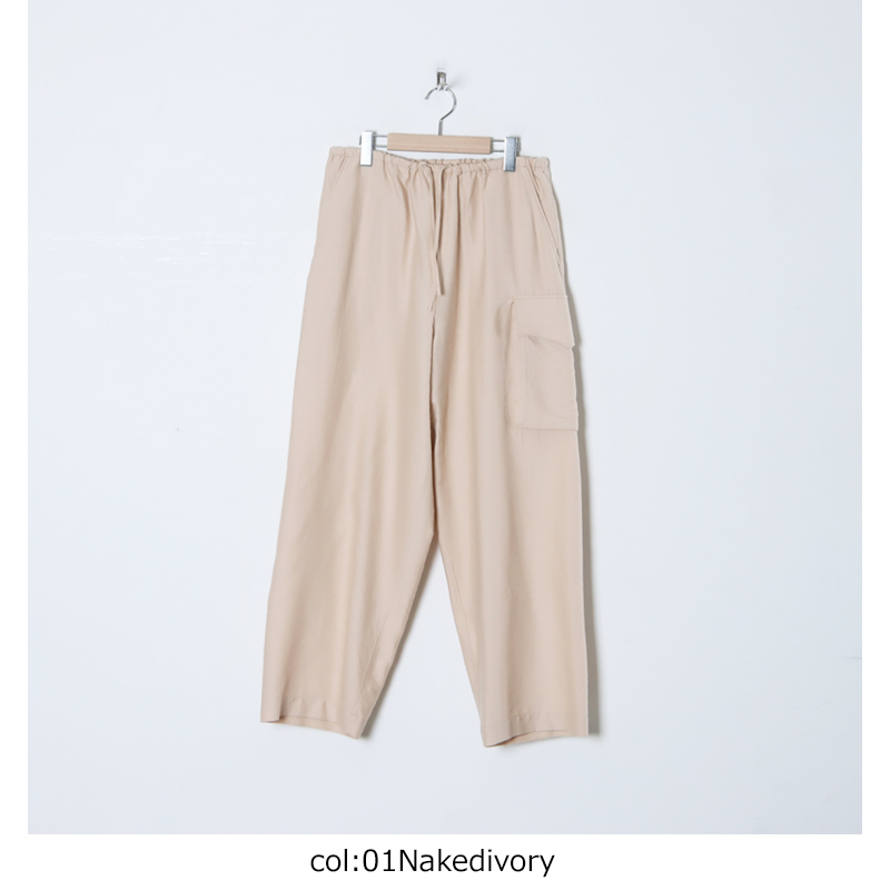 blurhms (ブラームス) Wool Napping Side Seamless 4P Pants / ウール