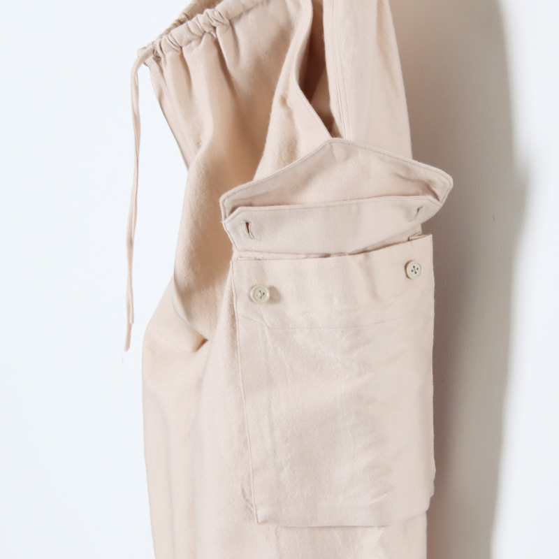 blurhms (ブラームス) Wool Napping Side Seamless 4P Pants / ウール