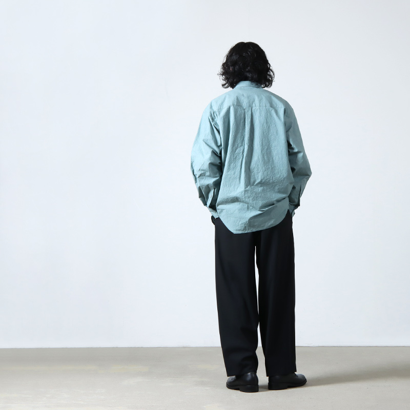 blurhms (ブラームス) Wool Voile Side Seamless Slacks / ウール