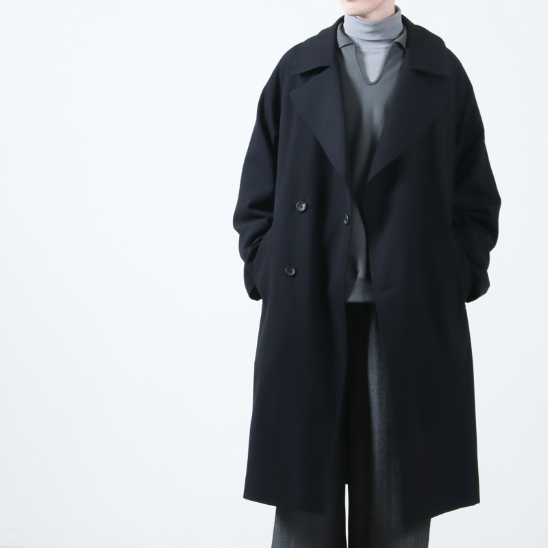 blurhms (ブラームス) Wool Gabardine Trench Coat / ウールギャバジン