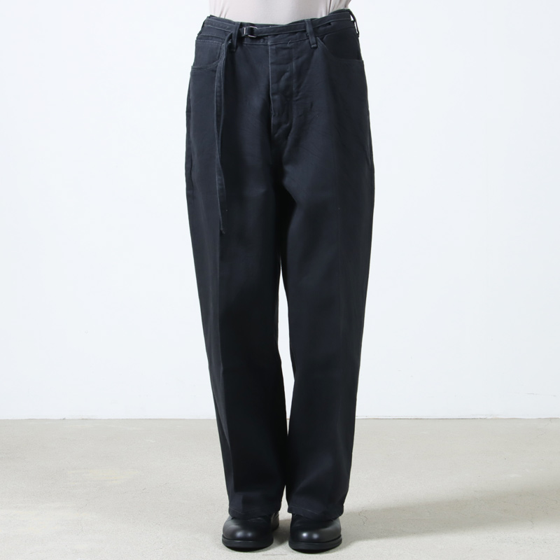 blurhms (ブラームス) 12.9oz Denim Narrow Belted Pants / 12.9オンス