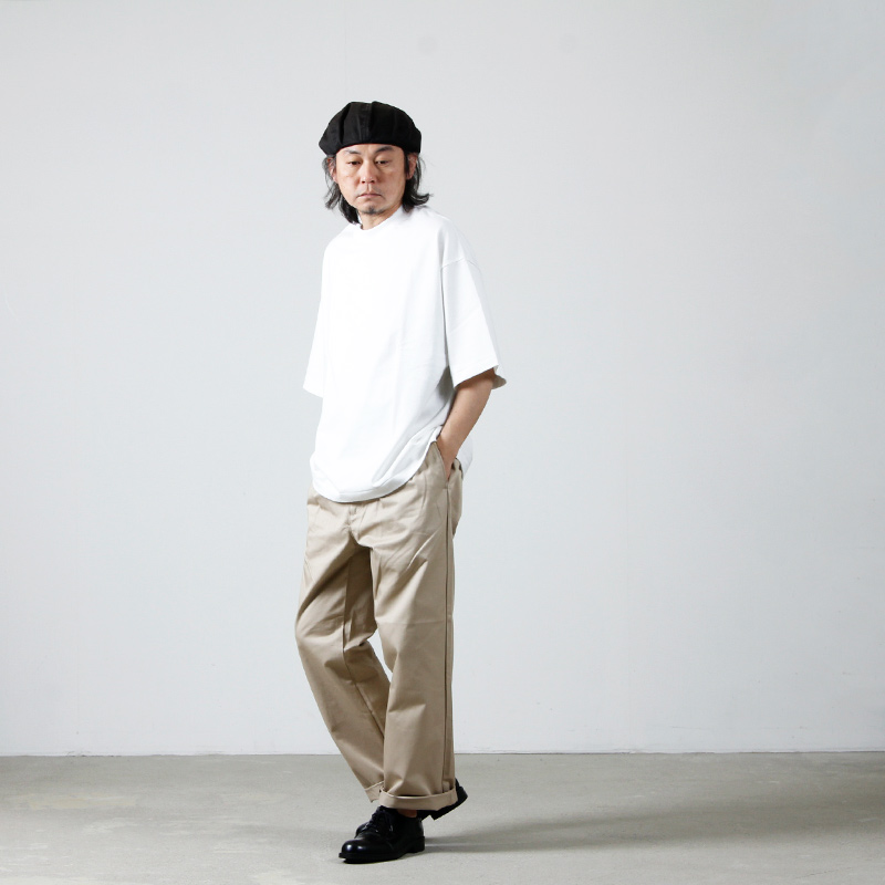 CIOTA (シオタ) ツータックチノパンツ