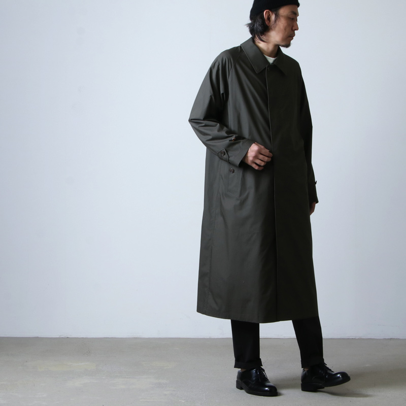 CIOTA (シオタ) スビンコットン タイプライター バルマカンコート