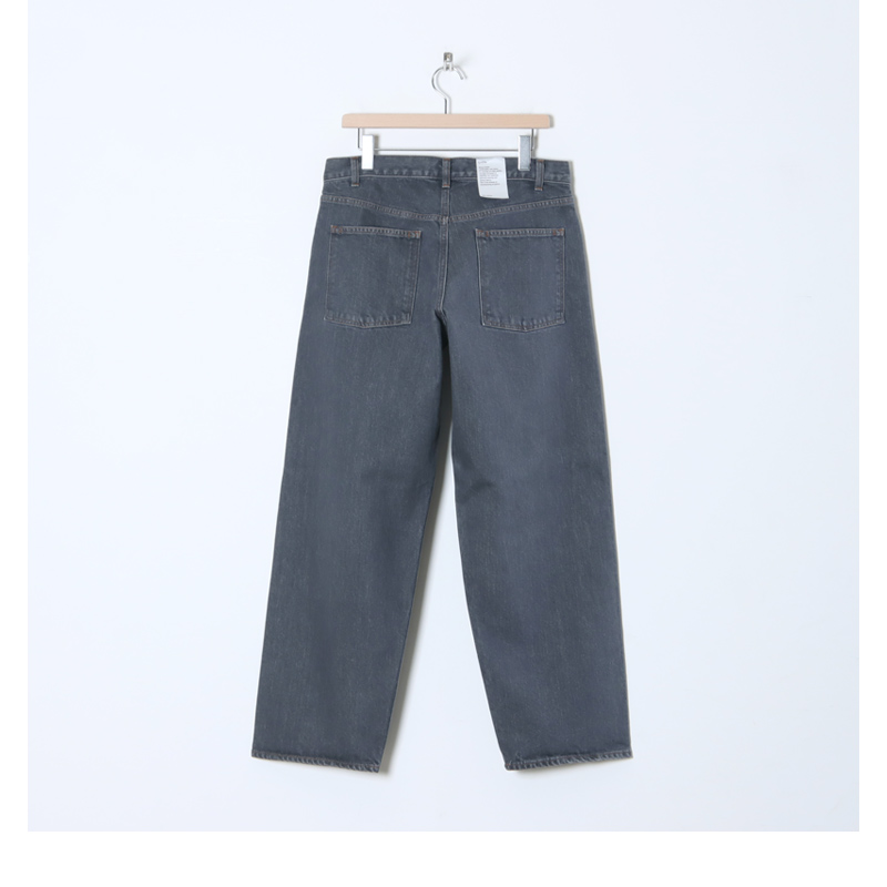 CIOTA (シオタ) グレー スビンコットン 13,5oz バギーデニム
