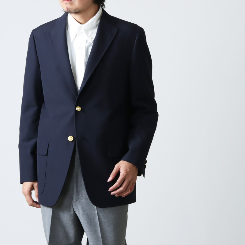 CIOTA (シオタ) スビンコットン ホップサック シングルジャケット J.PRESS