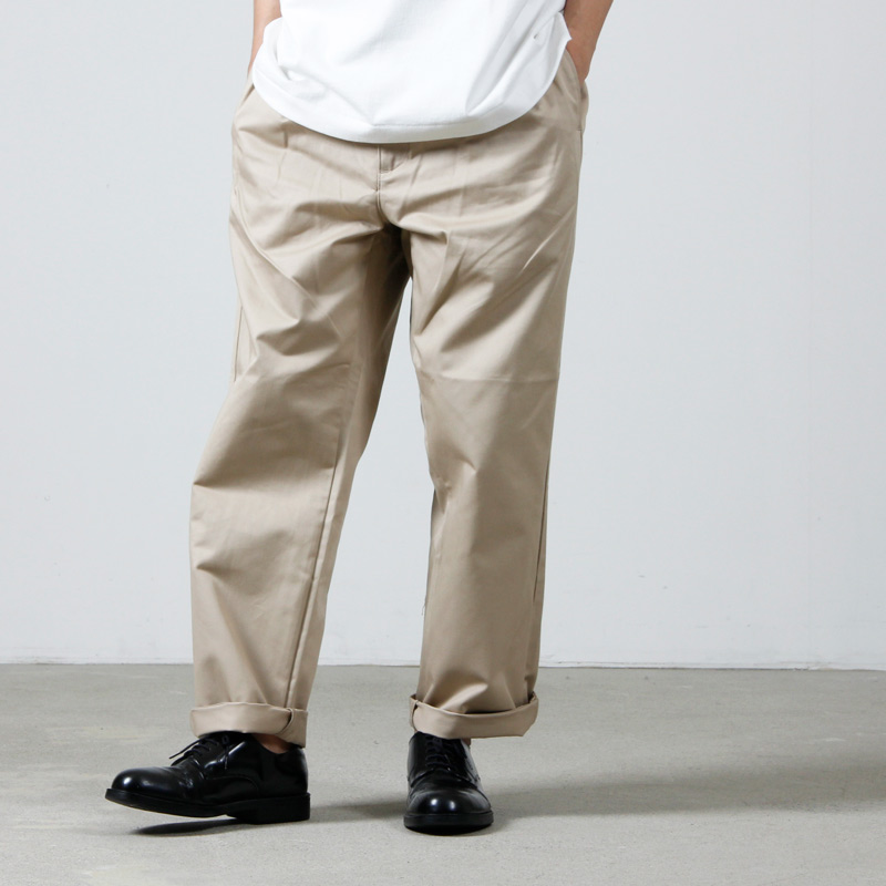 CIOTA (シオタ) ツータックチノパンツ