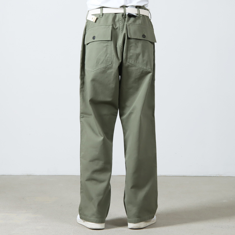 CIOTA (シオタ) スビンコットン ヘリンボン ベイカーパンツ サイズ4