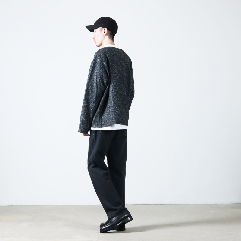 CIOTA (シオタ) Straight 5 Pocket Pants Medium Black / ストレート5