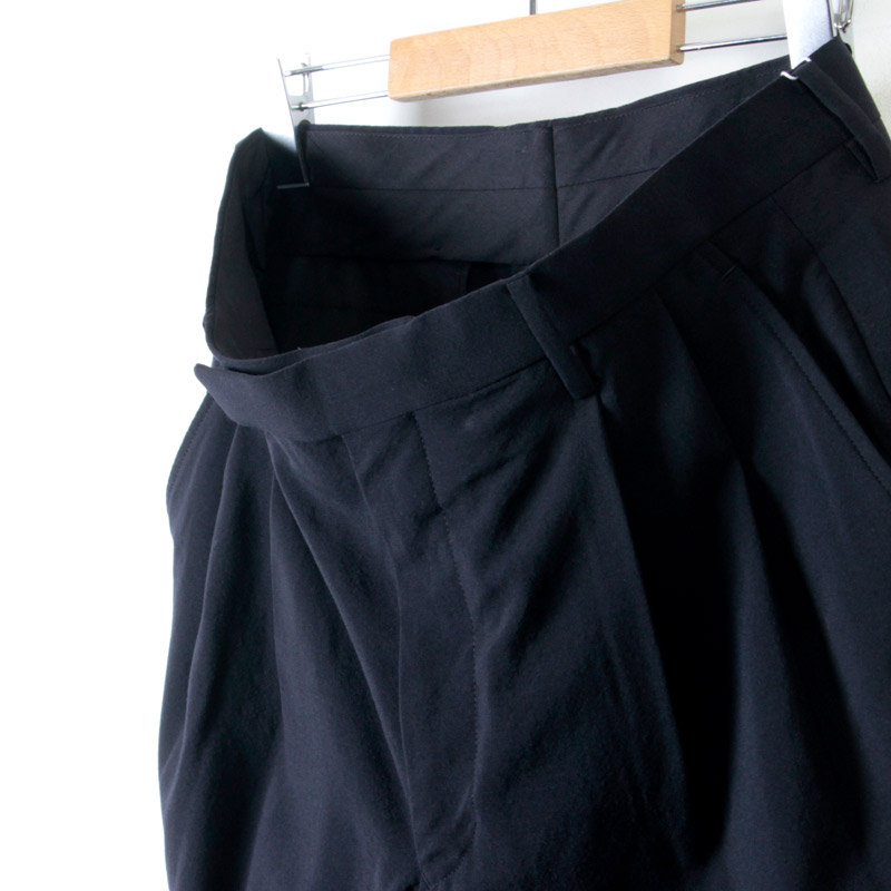 COMOLI (コモリ) ウール 2タックパンツ