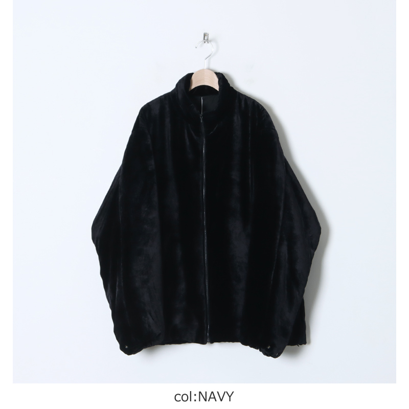 COMOLI (コモリ) シルク別珍 インサレーションジャケット