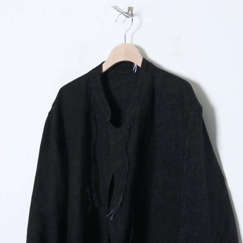 COMOLI (コモリ) リネン スタンドカラージャケット