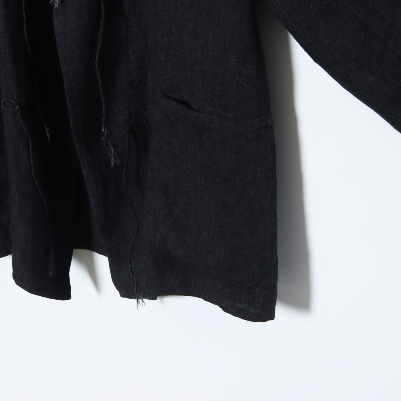 COMOLI (コモリ) リネン スタンドカラージャケット