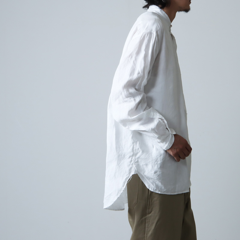 試着のみタグ付】24ssCOMOLI リネンWクロス プルオーバー サイズ1