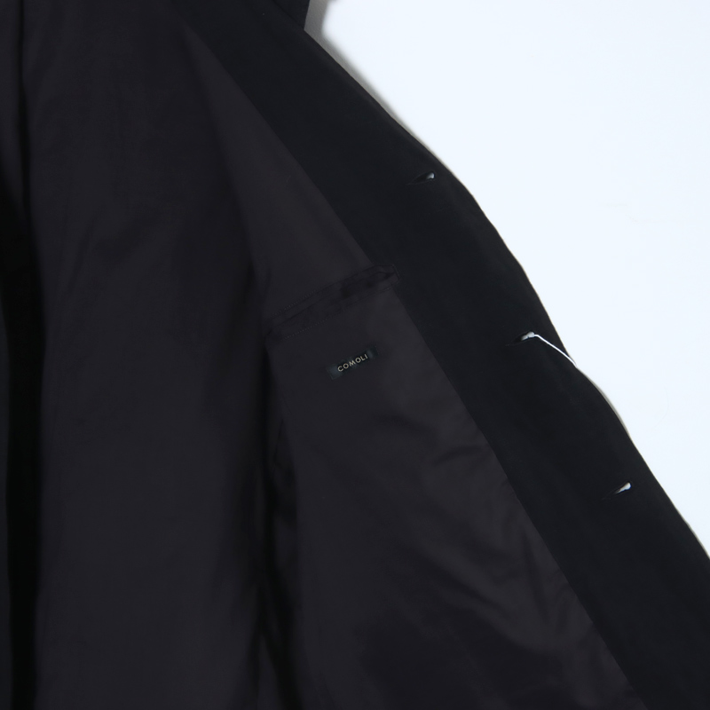 COMOLI (コモリ) ヴィスコースリネン ハンティングベスト