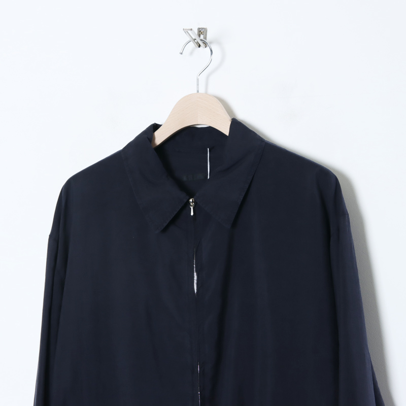 COMOLI (コモリ) シルク スイングトップ