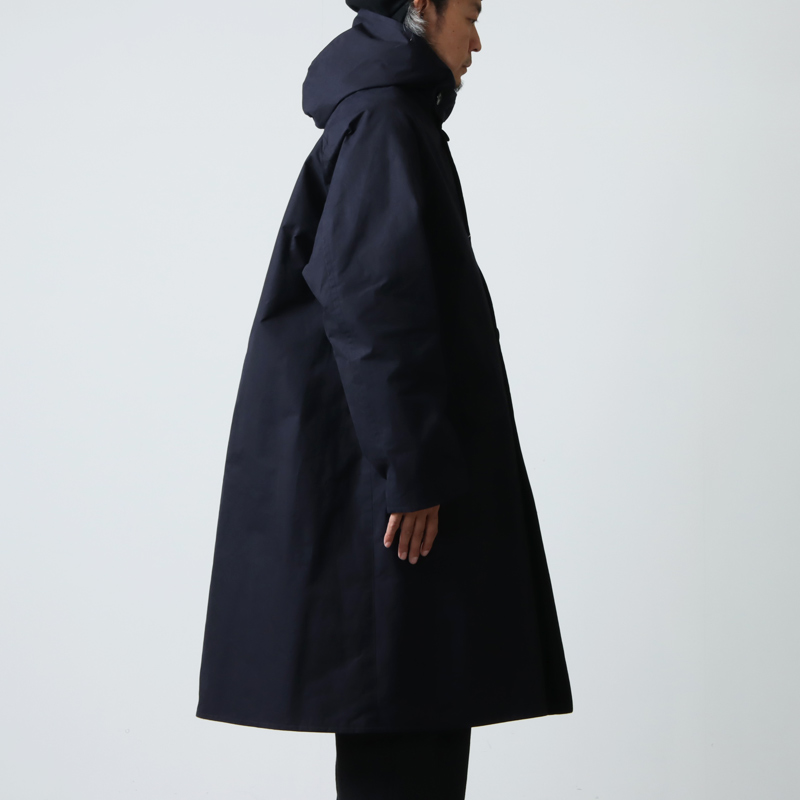 COMOLI (コモリ) コットン フーデッドコート