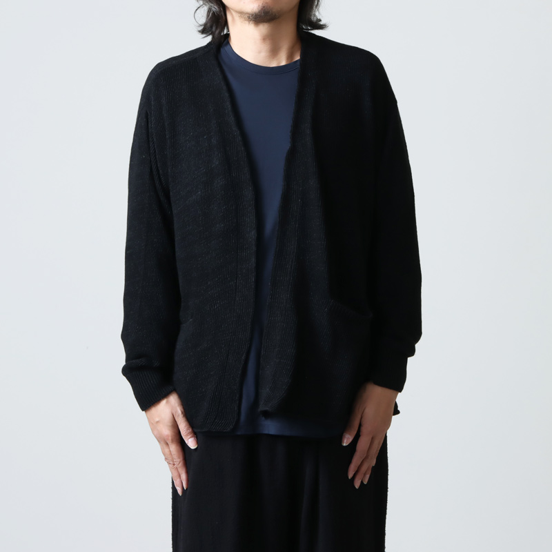 COMOLI (コモリ) 7Gコットン ニットカーディガン