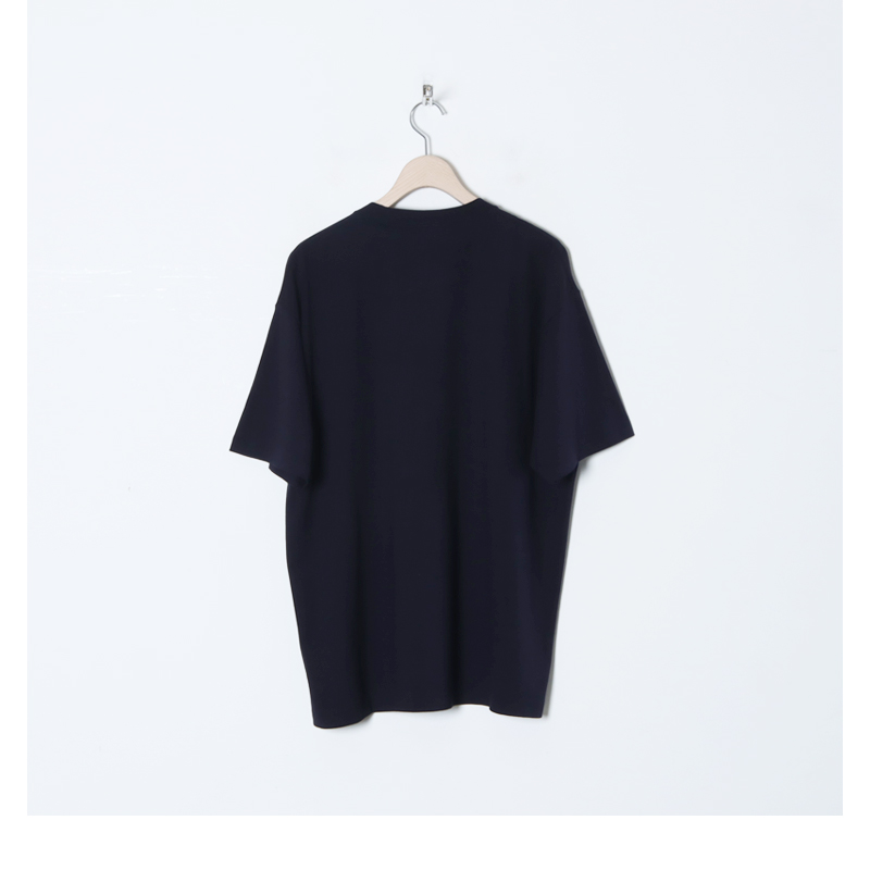 COMOLI (コモリ) 空紡天竺 半袖Tシャツ