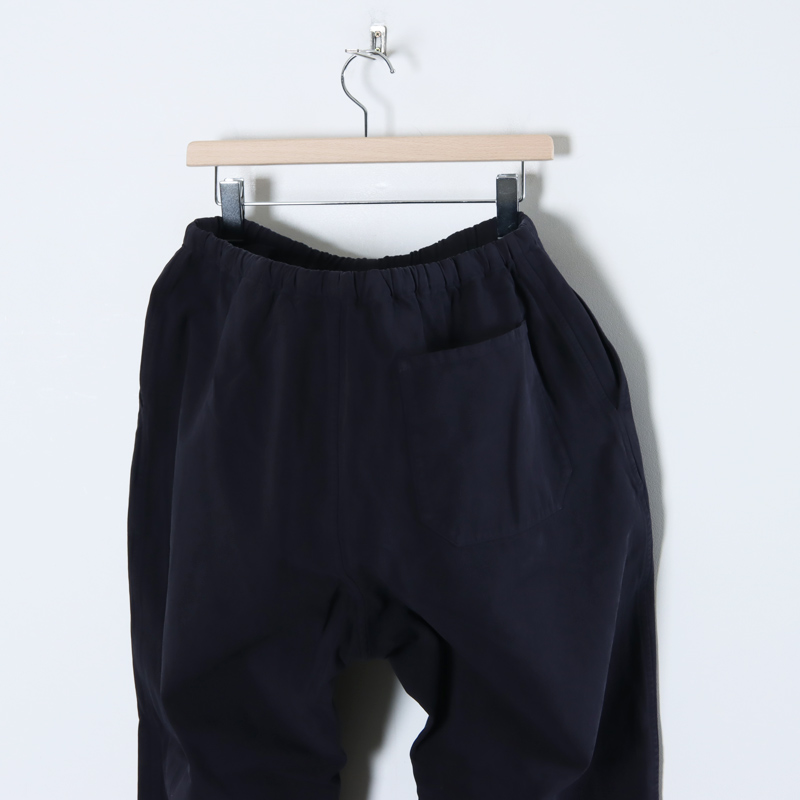 COMOLI (コモリ) 製品染 ドローストリングパンツ