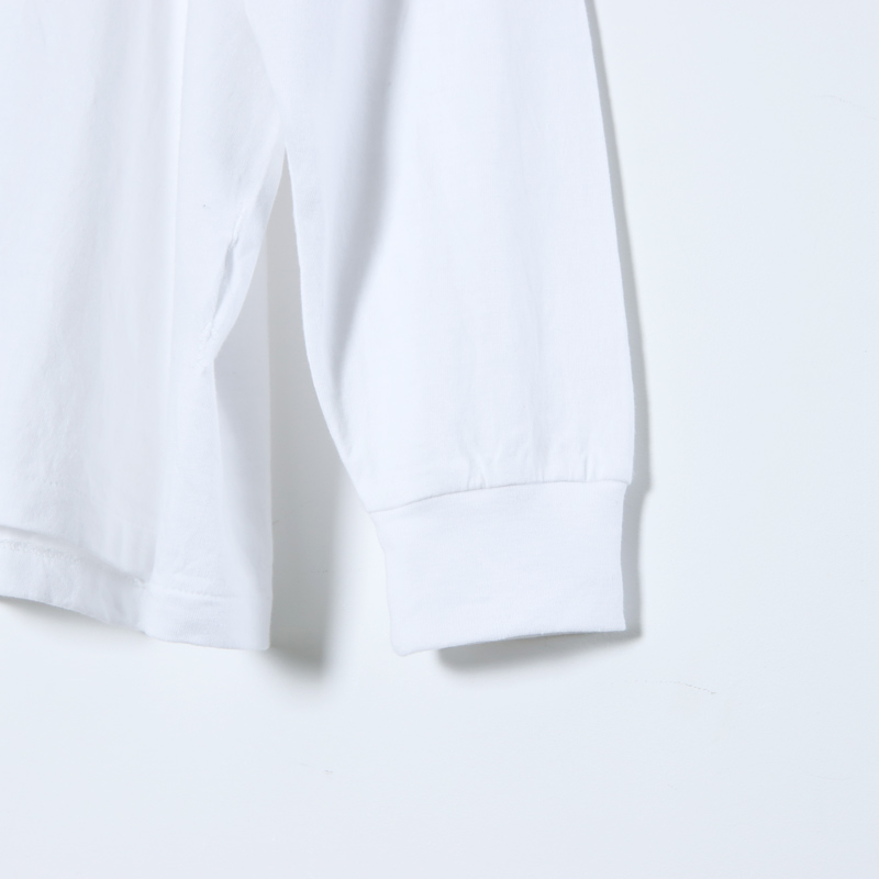 COMOLI (コモリ) 空紡天竺 長袖Tシャツ