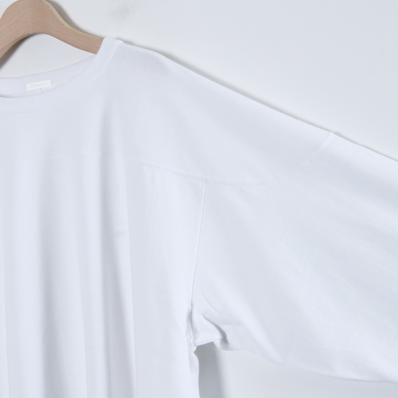 COMOLI (コモリ) フットボールTシャツ