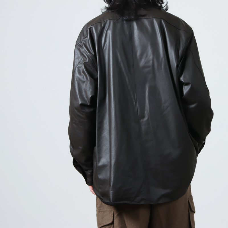 COMOLI (コモリ) シープスキン シャツジャケット