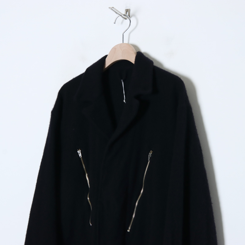 COMOLI (コモリ) 縮絨ウール ミリタリージャケット