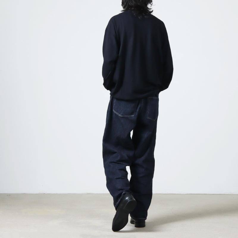 COMOLI (コモリ) ウール天竺 長袖クルー