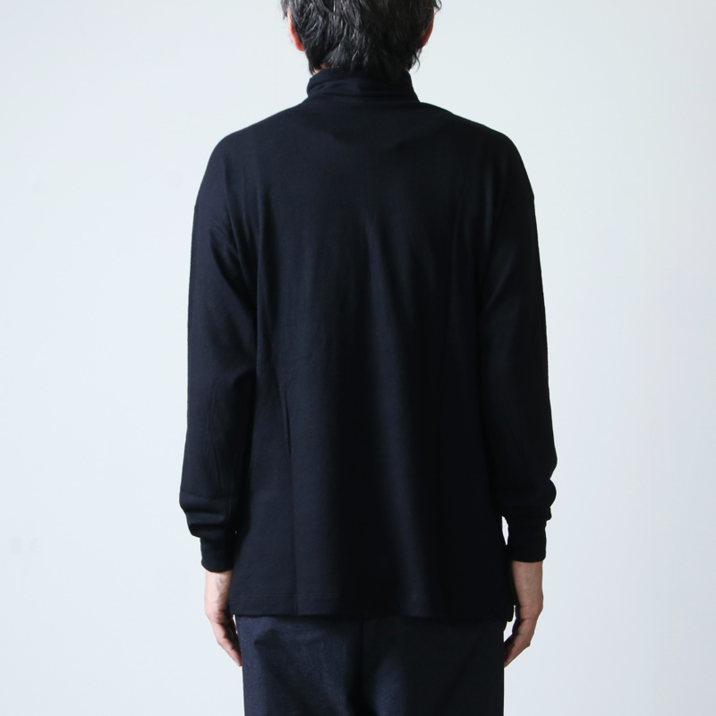 COMOLI (コモリ) ウール天竺 長袖タートルネック