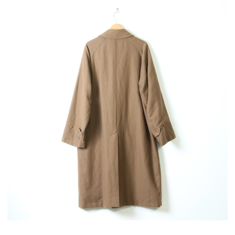 COMOLI (コモリ) リネンウール バルカラーコート