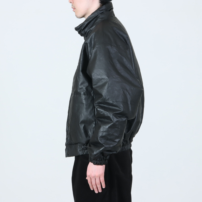 COMOLI (コモリ) ペーパーレザー パデッドジャケット