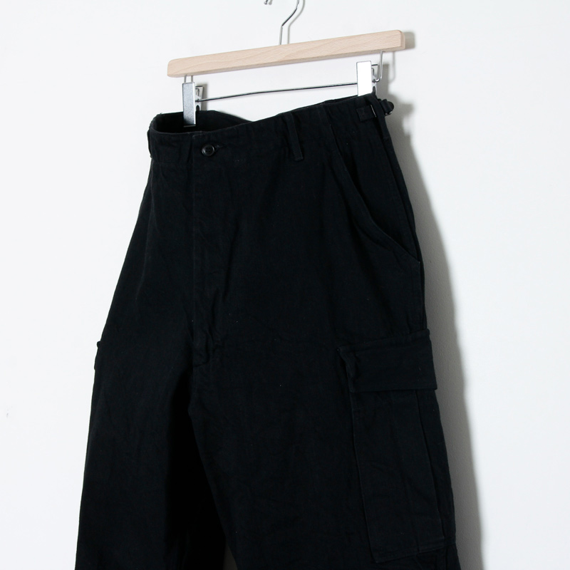 COMOLI (コモリ) ブラックデニム B.D.Uパンツ