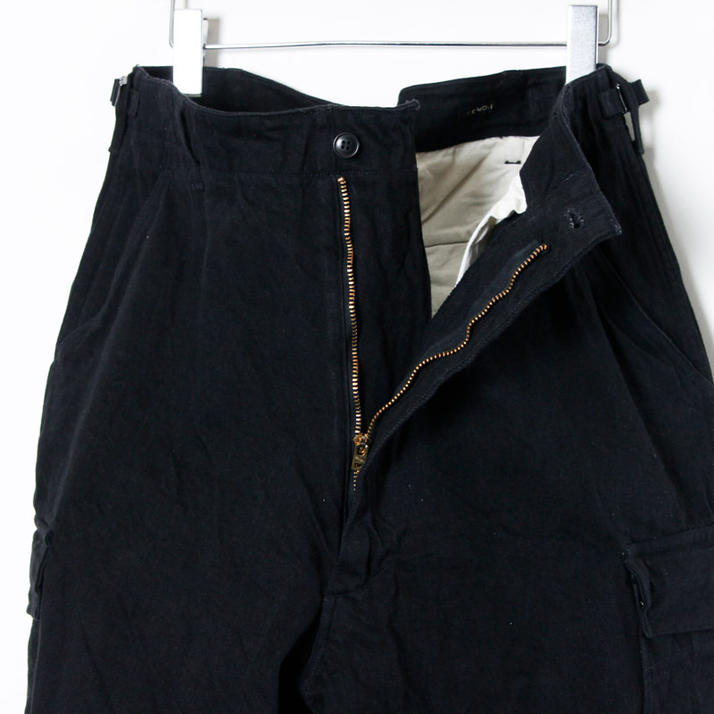 COMOLI (コモリ) ブラックデニム B.D.Uパンツ