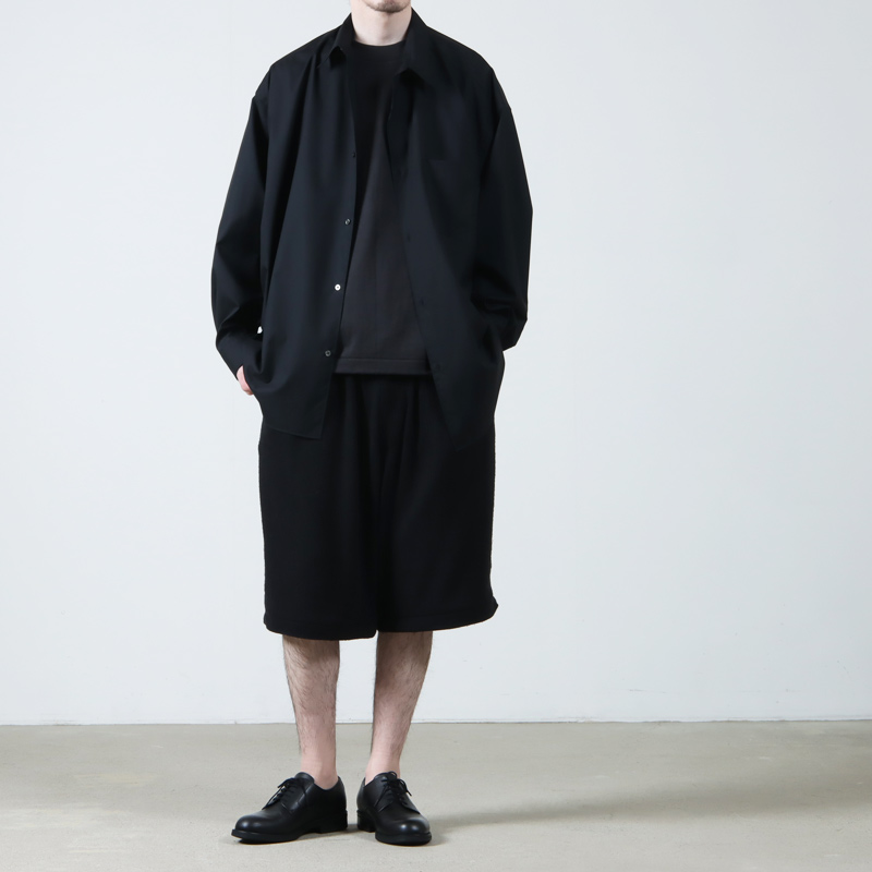 COMOLI (コモリ) シルクネップビエラ コンバーティブルパンツ