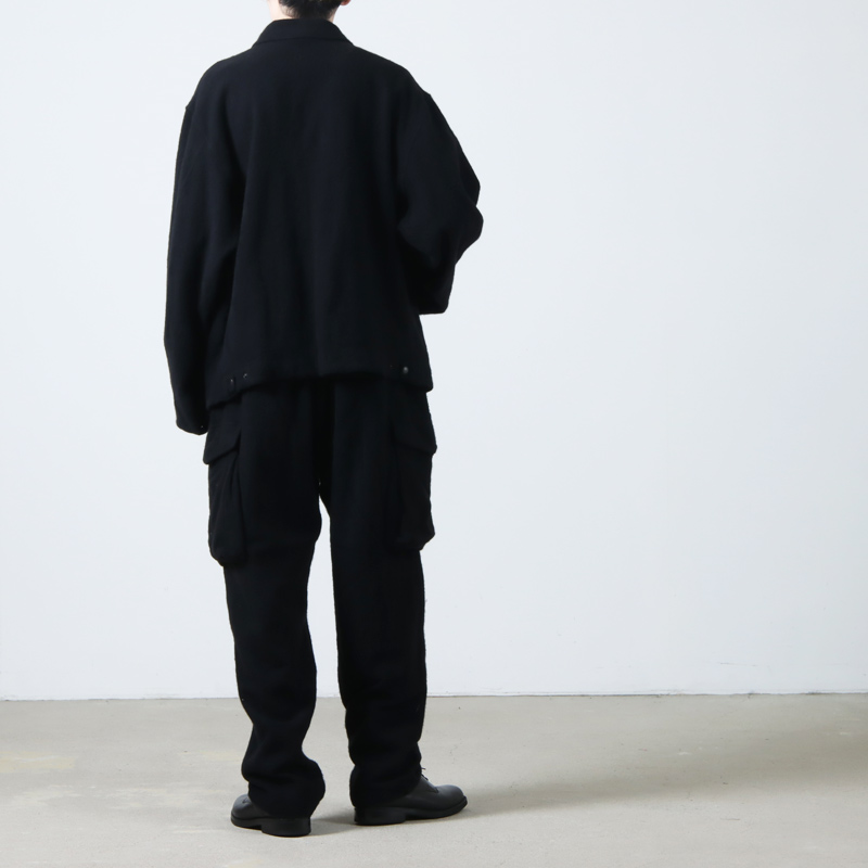 COMOLI (コモリ) 縮絨ウール 6Pパンツ