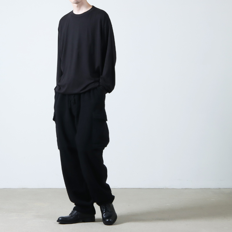 COMOLI (コモリ) ウール天竺 長袖クルー