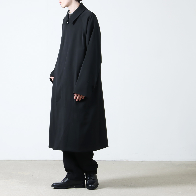 COMOLI (コモリ) ウールギャバ バルカラーコート