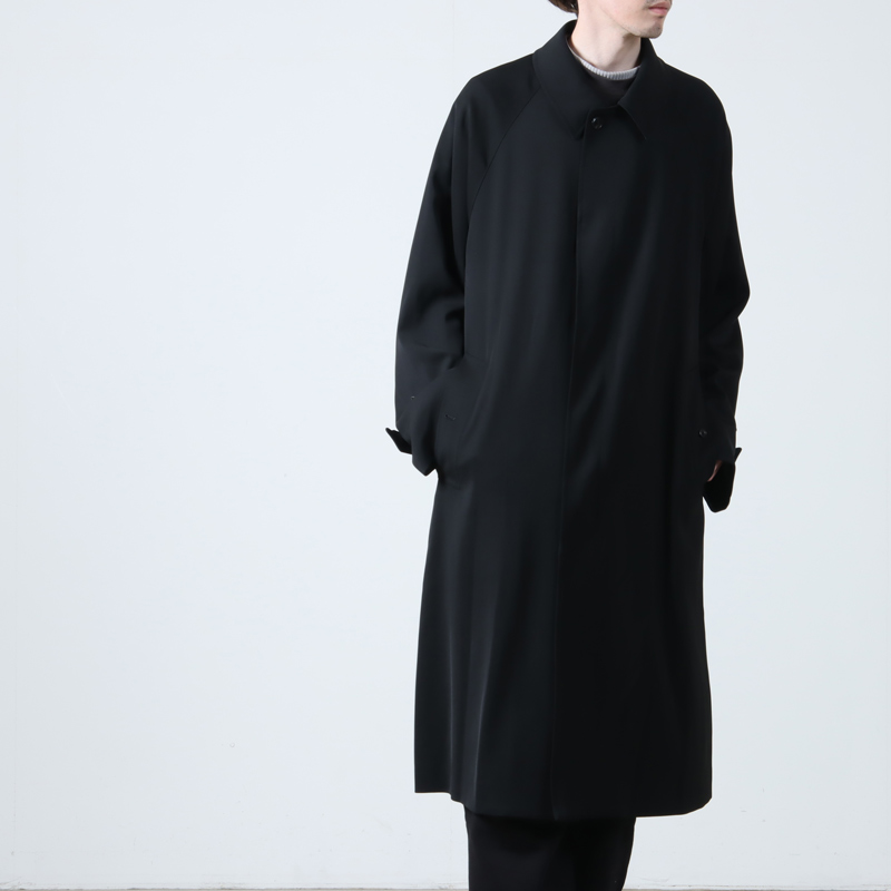 COMOLI (コモリ) ウールギャバ バルカラーコート