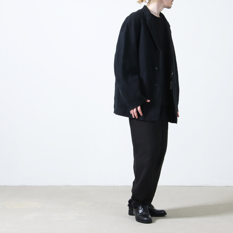 COMOLI (コモリ) ブラックドリル ジャケット