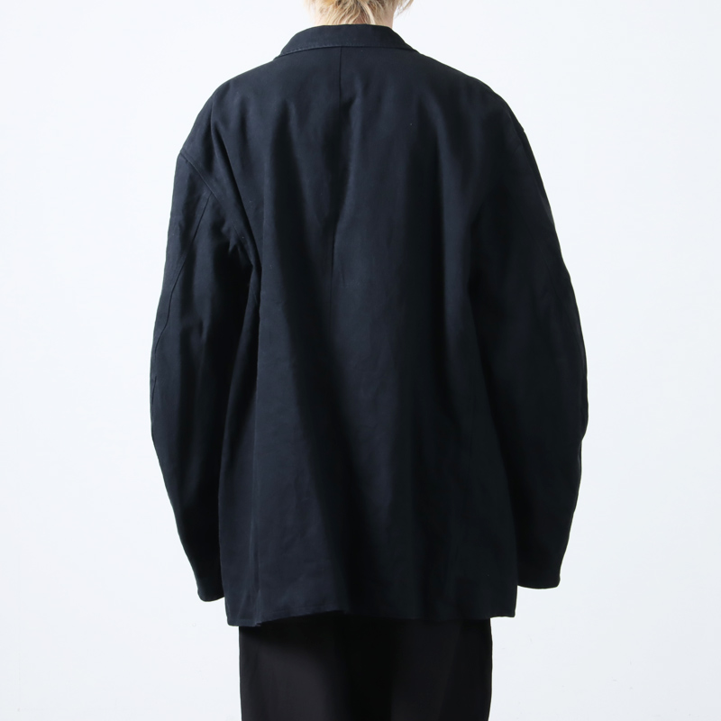 COMOLI (コモリ) ブラックドリル ジャケット