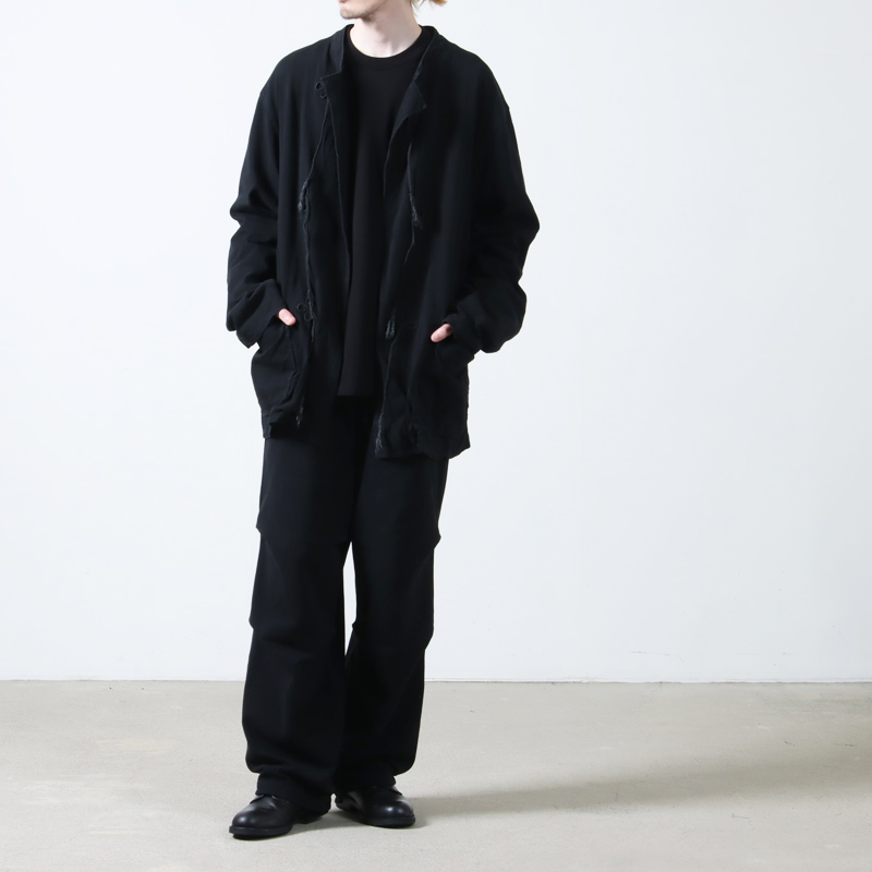 COMOLI (コモリ) コットンジャージ スタンドカラージャケット