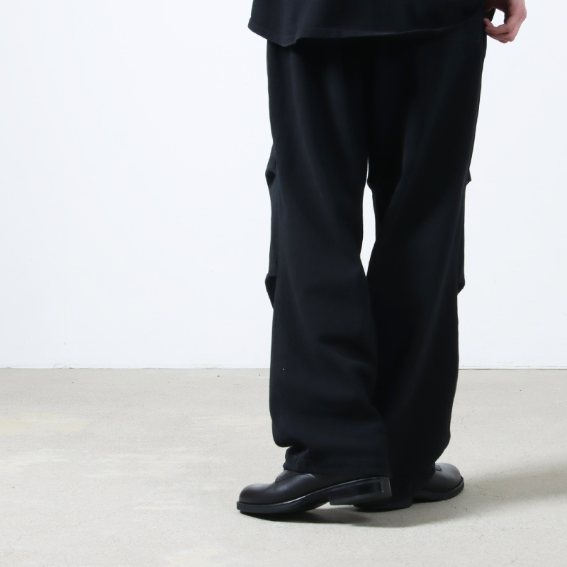 COMOLI (コモリ) コットンジャージ ニータックパンツ