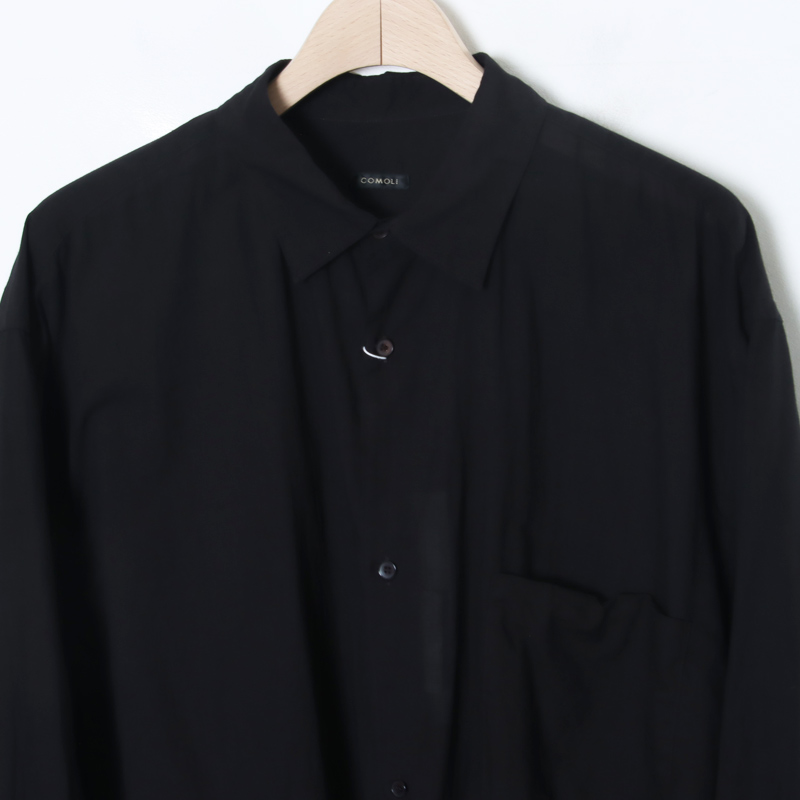 COMOLI (コモリ) KHADIコットン コモリシャツ