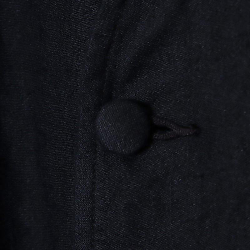 COMOLI (コモリ) リネンサテン ノーカラージャケット