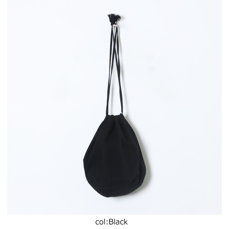 COMOLI (コモリ) コットンネル ポーチ